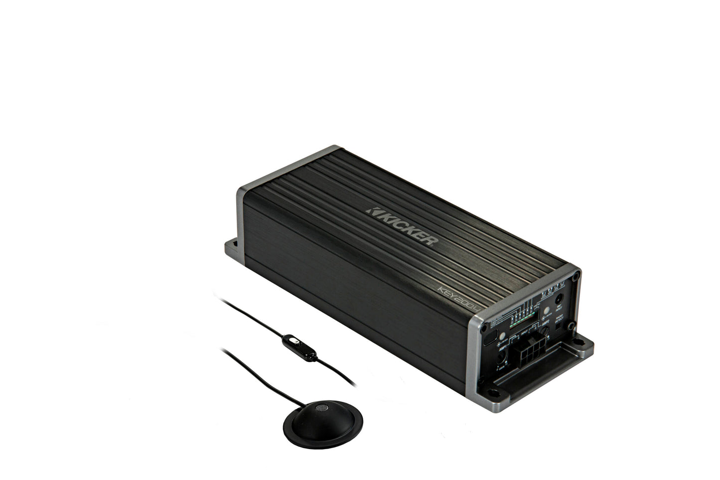 KICKER KEY200.4ISO Smart 4-Channel Amplifier | 200W RMS with Auto EQ DSP