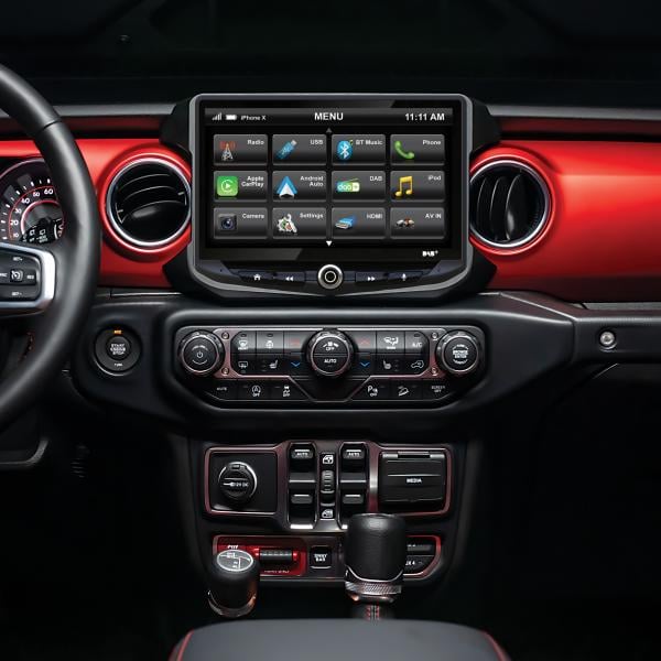 AMHJP2K Aera10d 10" multimedia receiver to suit Jeep gladiator jt & wrangler jl