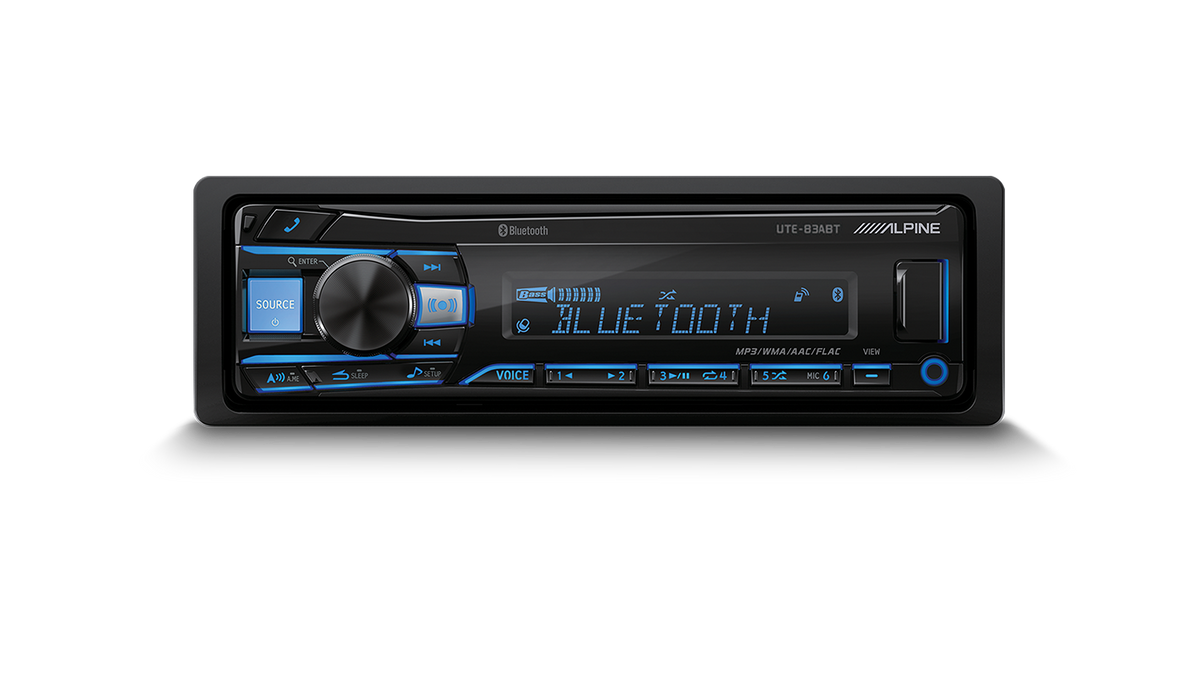Alpine UTE-83ABT – Premium Digital Media Receiver With Bluetooth – view 2