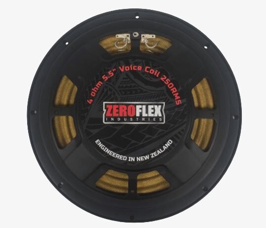ZEROFLEX FLX-10S 250wrms Ultra Slimline 10inch subwoofer