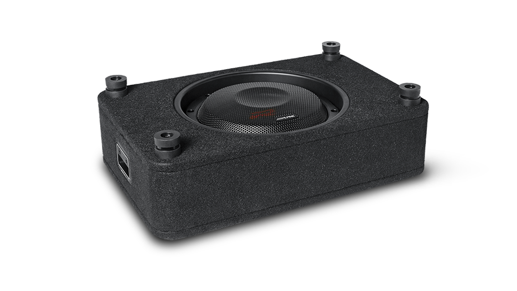 Alpine RS-SB10 – R-Series 10″ Shallow Profile Enclosure 2 Ohm Subwoofer – view 5