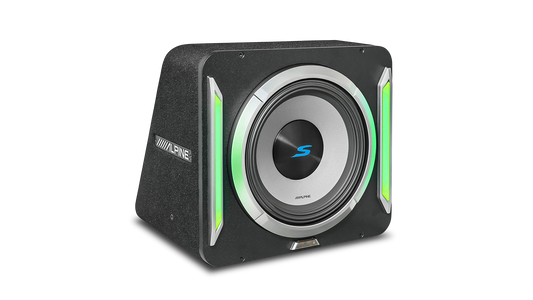 Alpine S2-SB12 – S-Series 12” PrismaLink™ Preloaded Subwoofer Wedge Enclosure – view 2