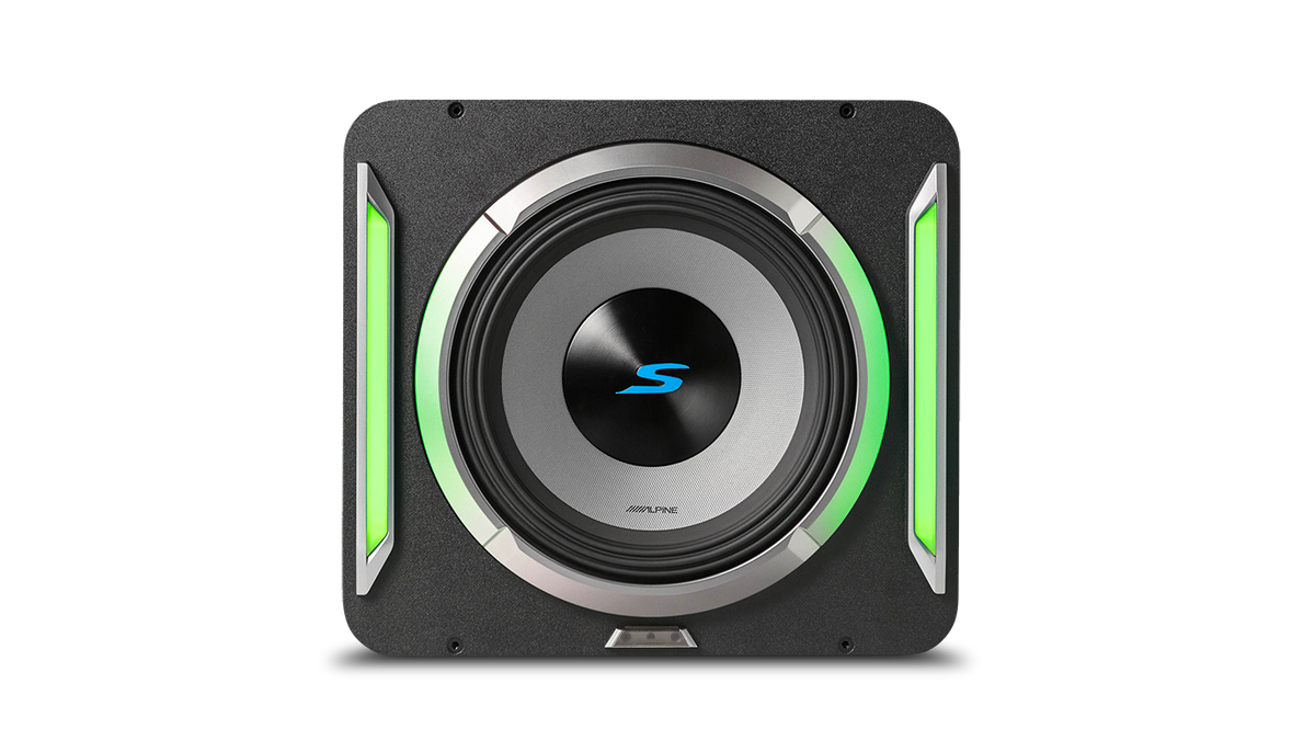 Alpine S2-SB12 – S-Series 12” PrismaLink™ Preloaded Subwoofer Wedge Enclosure – view 5