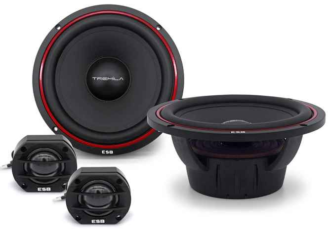 ESB 3000 2 Way Component Speakers for Car Audio