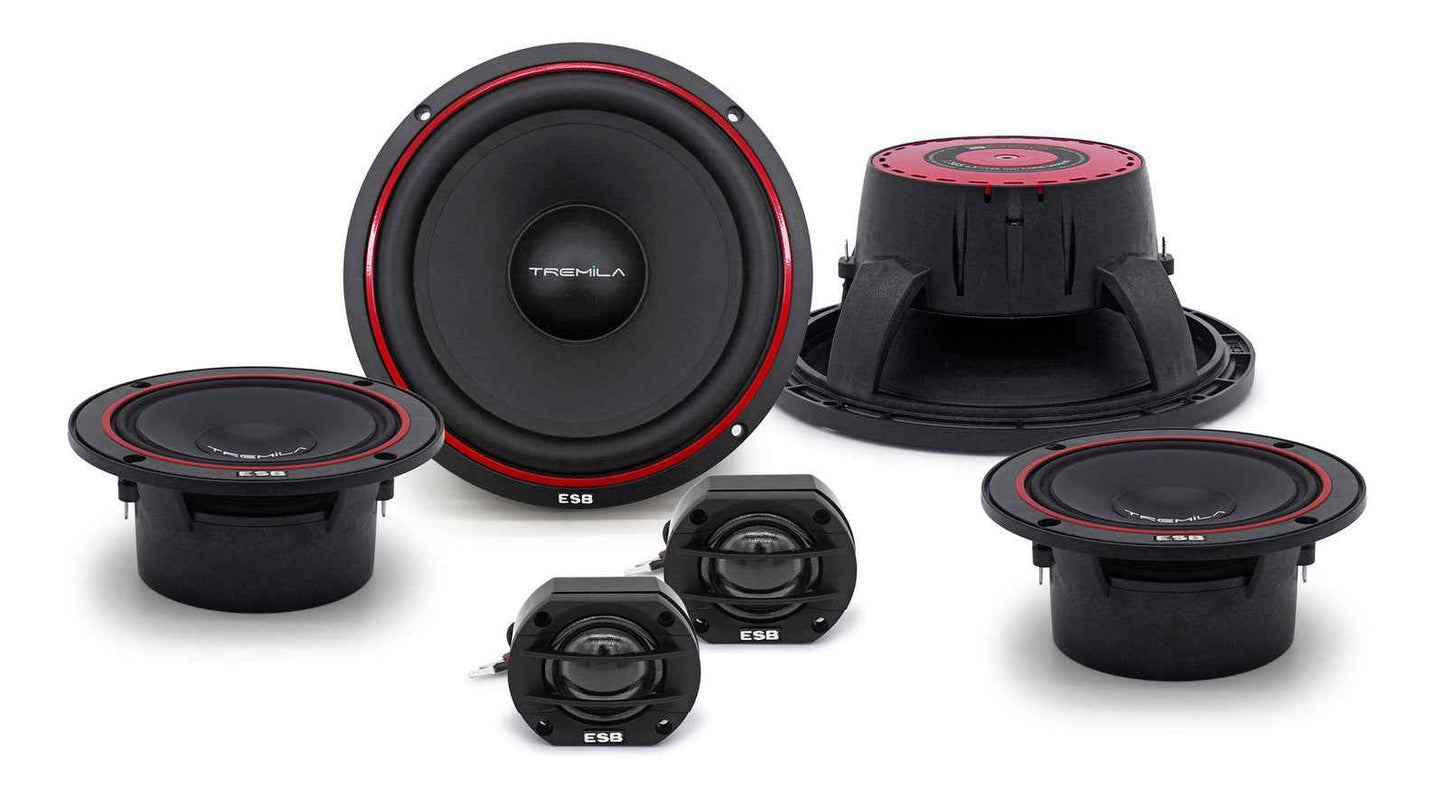 ESB 3000 3 Way Component Speakers for Superior Sound