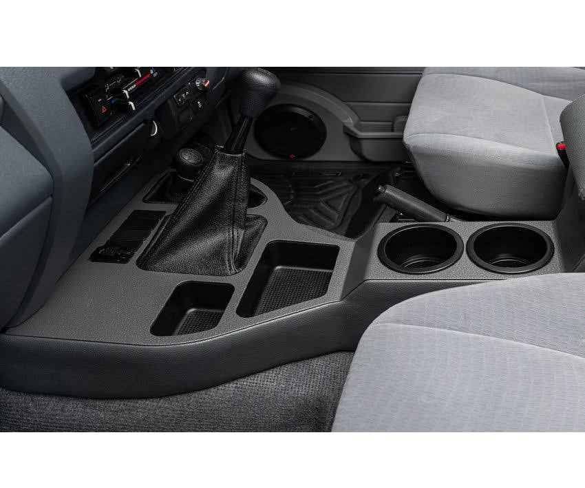 Full Length Centre Consoles To Suit 76 76 79 Series LandCruiser with cup holders and gear lever