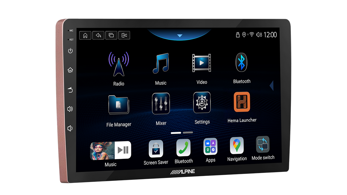 Alpine iNE-AX809-10-H – 10” Premium Intelligent Vehicle Display With Integrated Hema Maps – view 2