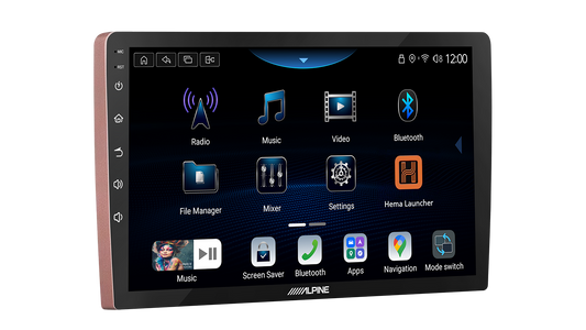Alpine iNE-AX809-10-H – 10” Premium Intelligent Vehicle Display With Integrated Hema Maps – view 2
