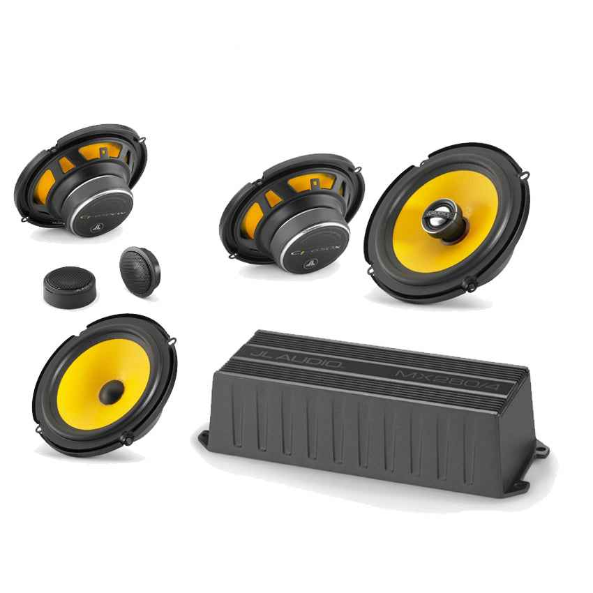 JL Audio Speaker Pack with Subwoofers and Component Speakers for High-Quality Sound Systems