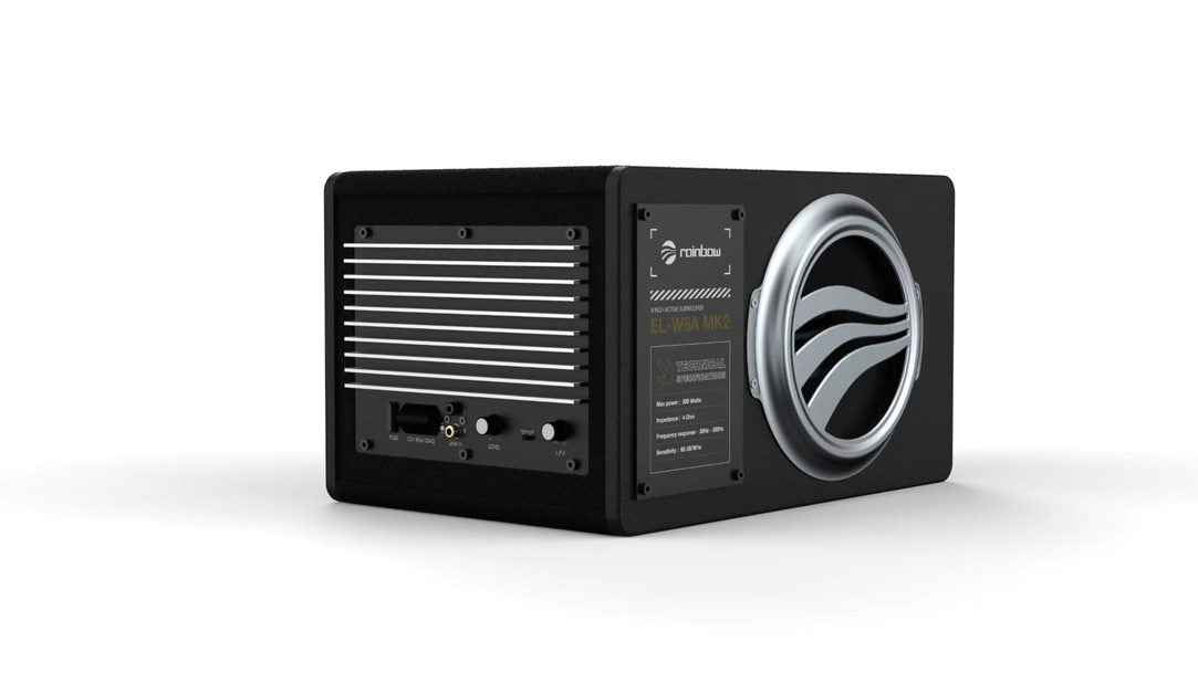 RAINBOW 8 inch Active Subwoofer built in amplifier