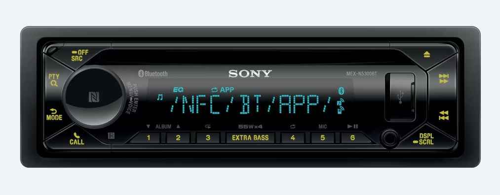 Sony MEX-N5300BT single din CD player car stereo
