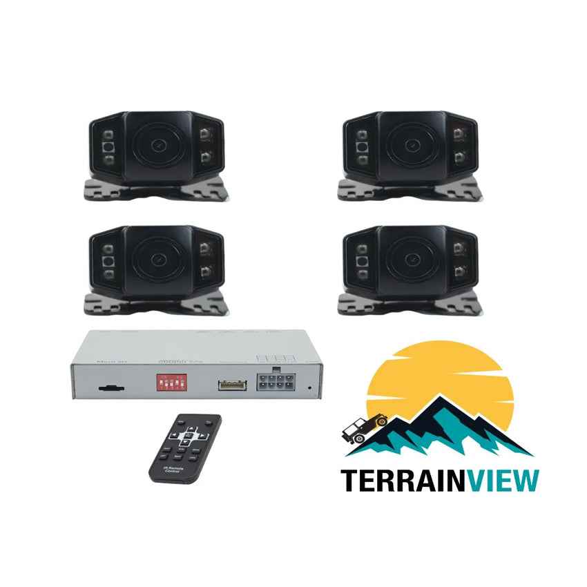 Echomaster Terrain View Underbody Universal 4 Camera Kit DVR