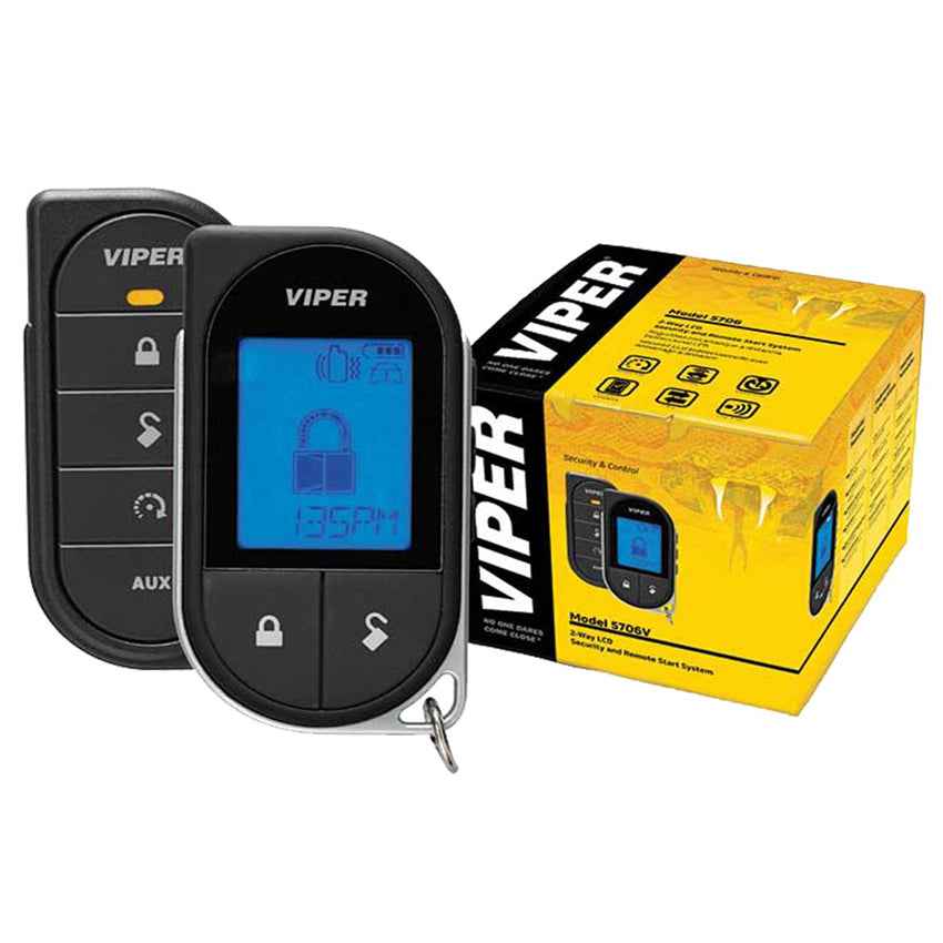 Viper 5706VR 2 Way LCD Security with Remote Start Car Alarm