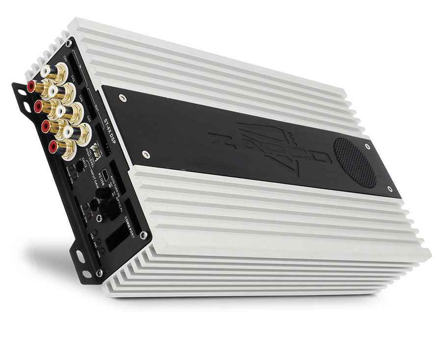 ZAPCO 4 Channel DSP Amplifier for Superior Sound Quality