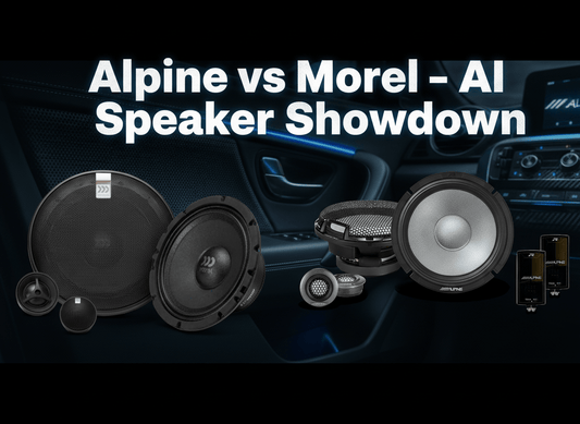 Alpine R2-S65C vs Morel Maximo Ultra High Efficient 6" – AI Speaker Comparison for Car Audio Upgrades - Garage Audio