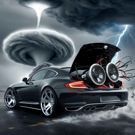 Subwoofers stopping a cyclone? - Garage Audio