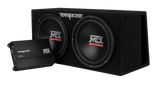 MTX TNP212DV Dual 12" Subwoofer & Amp Package | 1000W RMS Bass System