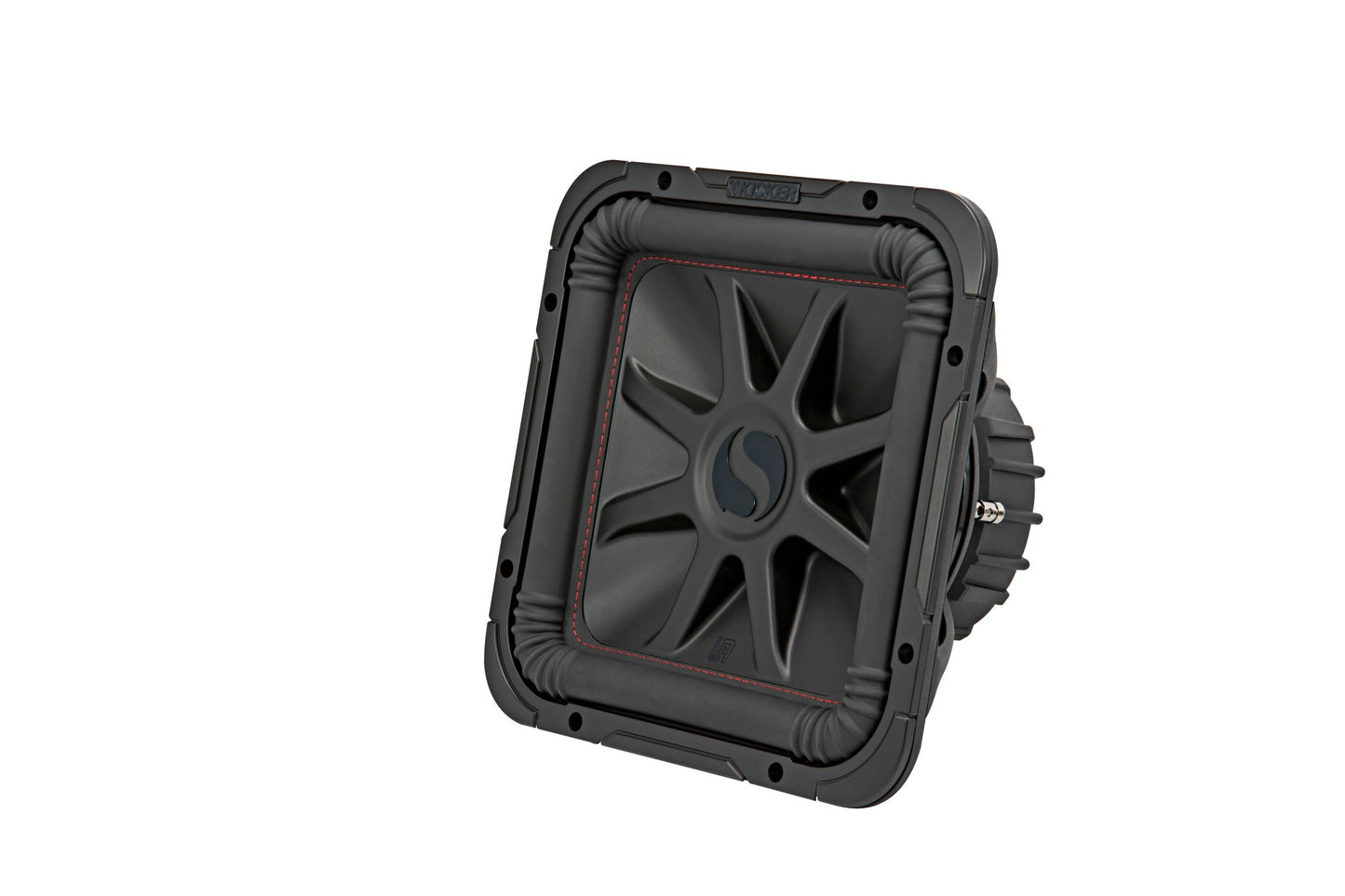 KICKER 45L7R122 12" Solo-Baric L7R Square Subwoofer | 600W RMS Dual 2 Ohm