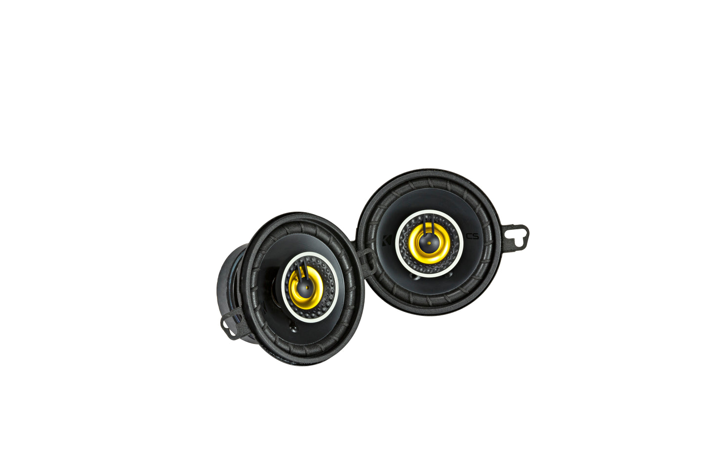 KICKER 46CSC354 CS Series 3.5" 2-Way Coaxial Speakers – 30W RMS