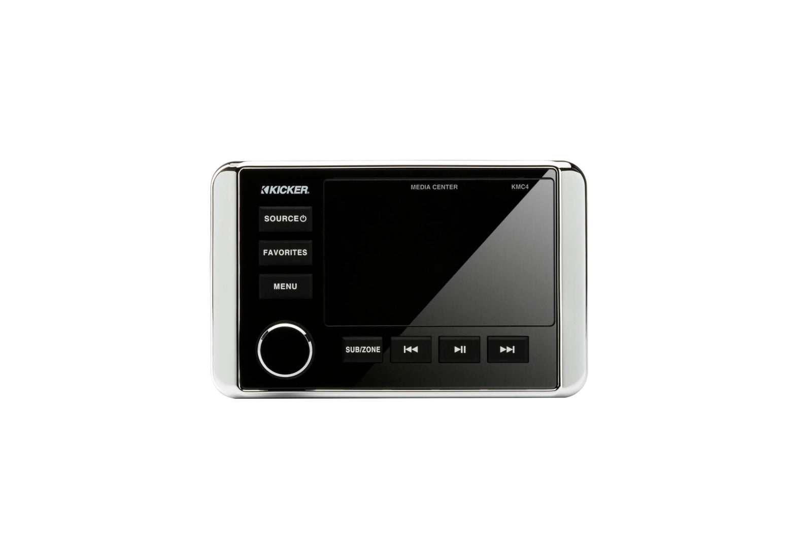 KICKER KMC4 Marine Media Centre | Bluetooth Boat Stereo with Zone Control
