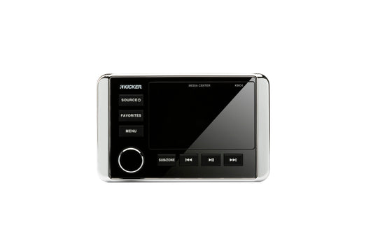 KICKER KMC4 Marine Media Centre | Bluetooth Boat Stereo with Zone Control