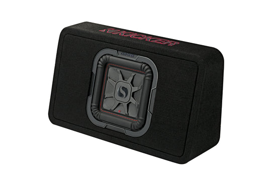 KICKER TL7T82 8" Loaded Thin Enclosure | 350W RMS Slim Bass System