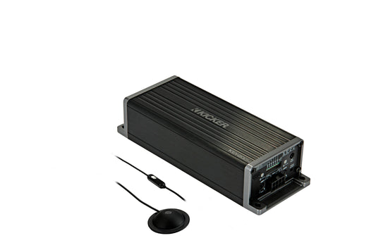 KICKER KEY200.4ISO Smart 4-Channel Amplifier | 200W RMS with Auto EQ DSP