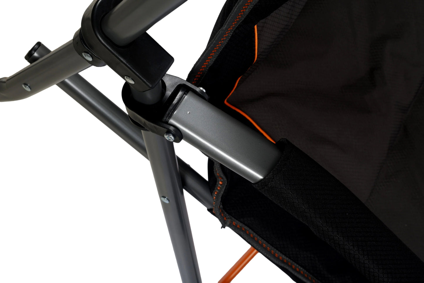 Cheynes XL Deluxe Solid Arm Camp Chair with Cushioned High Back, Wine Glass Holders, Drink Holder, Media Pocket, Self-Levelling Feet for Camping & Events, Weight Rated 200kg, Zipped Storage Pocket for Carry Bag with Shoulder Strap.