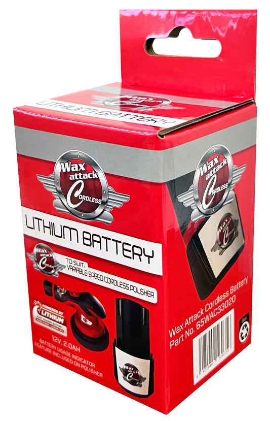 Wax Attack Cordless Lithium Battery