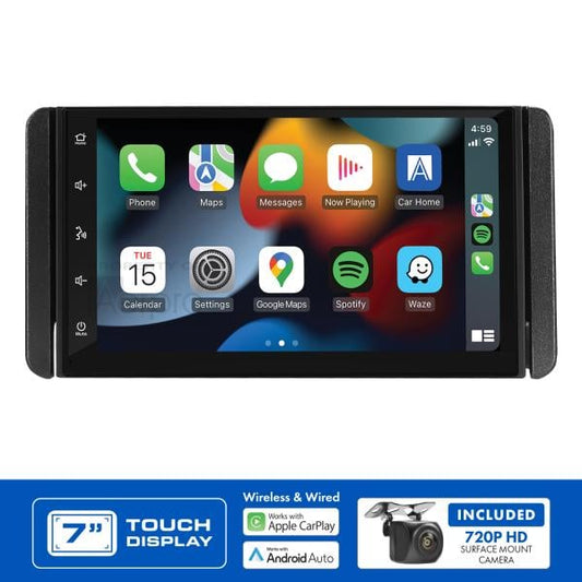 AMATB2K 7" Multimedia receiver to suit Toyota various models 2003-2012