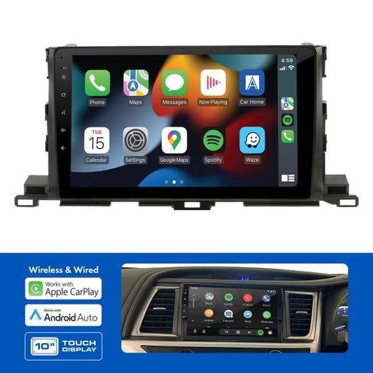 AMATO37 10" Multimedia receiver to suit Toyota kluger 2014-2019