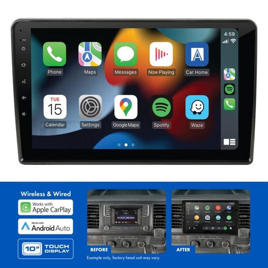 AMAVW2 10" Multimedia receiver to suit Volkswagen various models 2006-2015