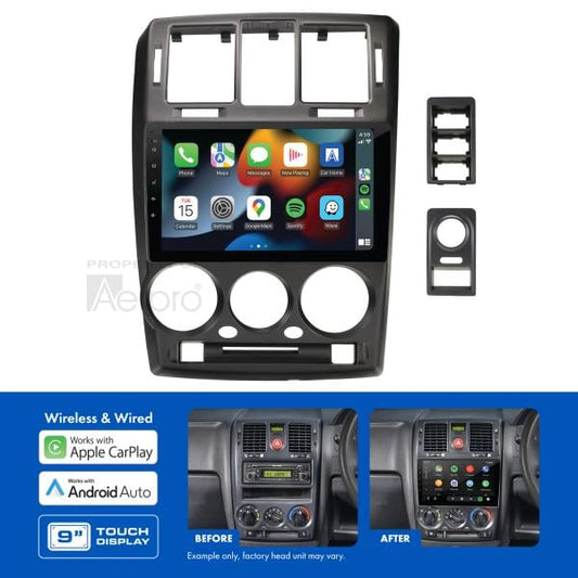 AMHY16 9" Multimedia receiver to suit Hyundai getz 2005-2011