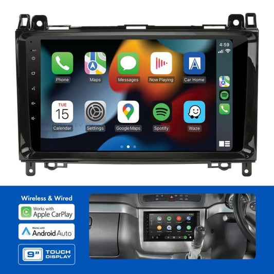 AMMC3 9" Multimedia receiver to suit mercedes vito 2015-2021