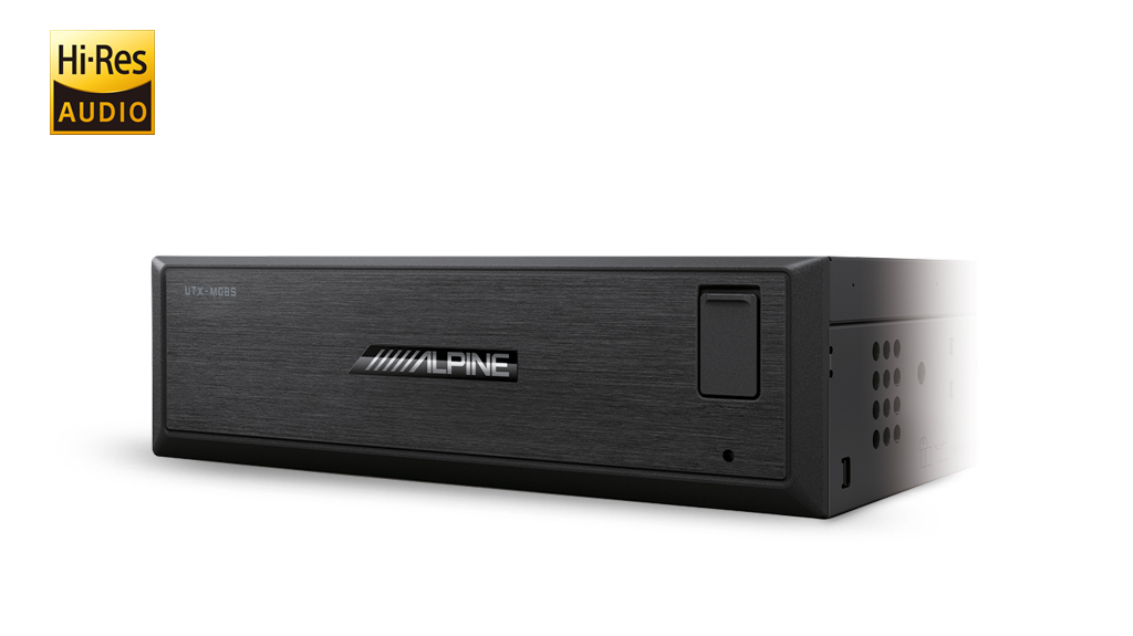 Alpine UTX-M08S – Hi-Res Audio Digital Media Player with Bluetooth Audio and Dual USB – view 3