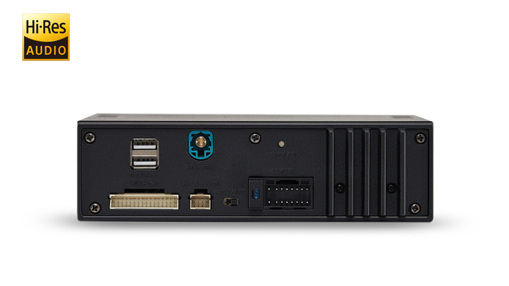 Alpine UTX-M08S – Hi-Res Audio Digital Media Player with Bluetooth Audio and Dual USB – view 4