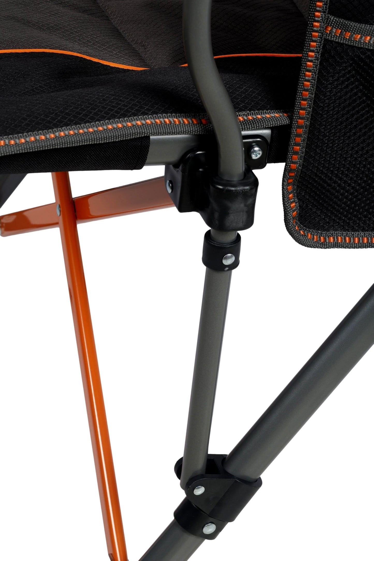 Cheynes Deluxe Solid Arm Camp Chair | High Back, Cushioned Seat | Wine Glass Holders, Media Pocket & 200kg Weight Rating