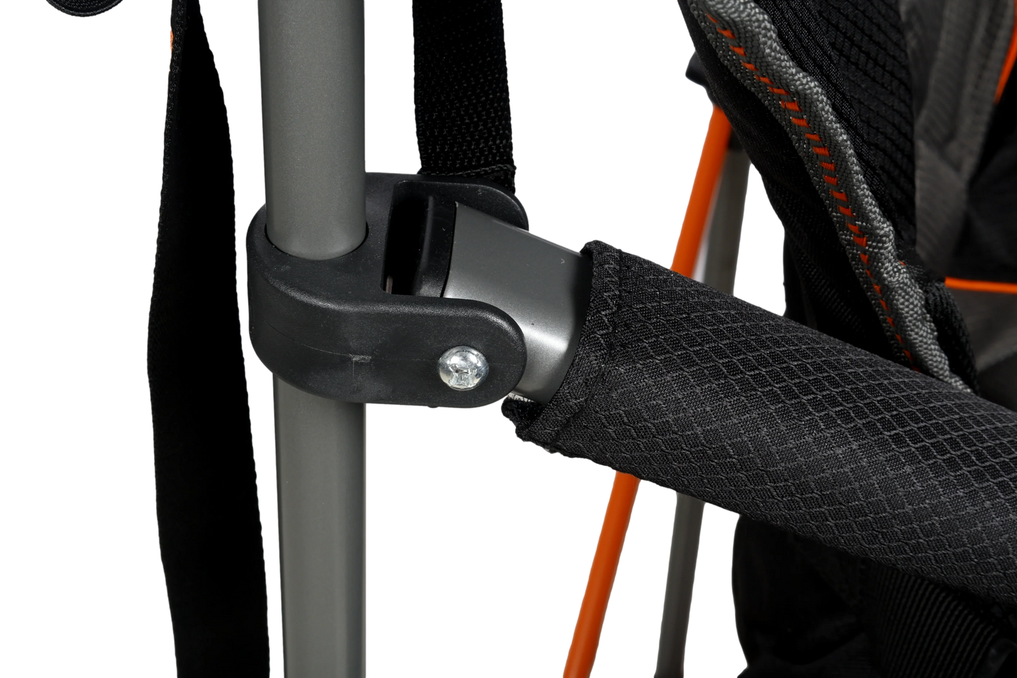 Nannup Deluxe Foldable Camp Chair, Cushioned Adjustable Lumbar Support, Wine Glass Holder, Media Storage Pocket, Zippered Storage Pocket for Carry Bag with Shoulder Strap, Weight Rated 200kg Camping and Events