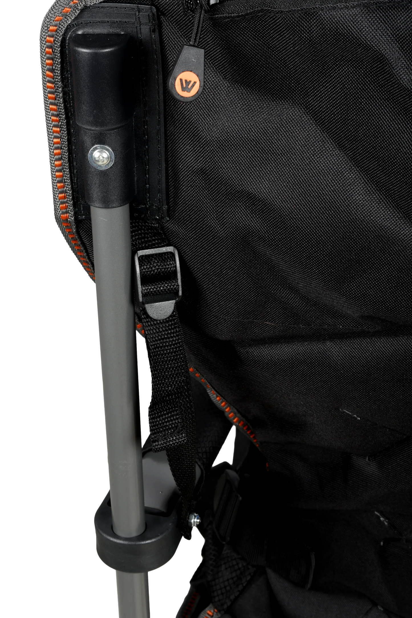 Nannup Deluxe Foldable Camp Chair, Cushioned Adjustable Lumbar Support, Wine Glass Holder, Media Storage Pocket, Zippered Storage Pocket for Carry Bag with Shoulder Strap, Weight Rated 200kg Camping and Events