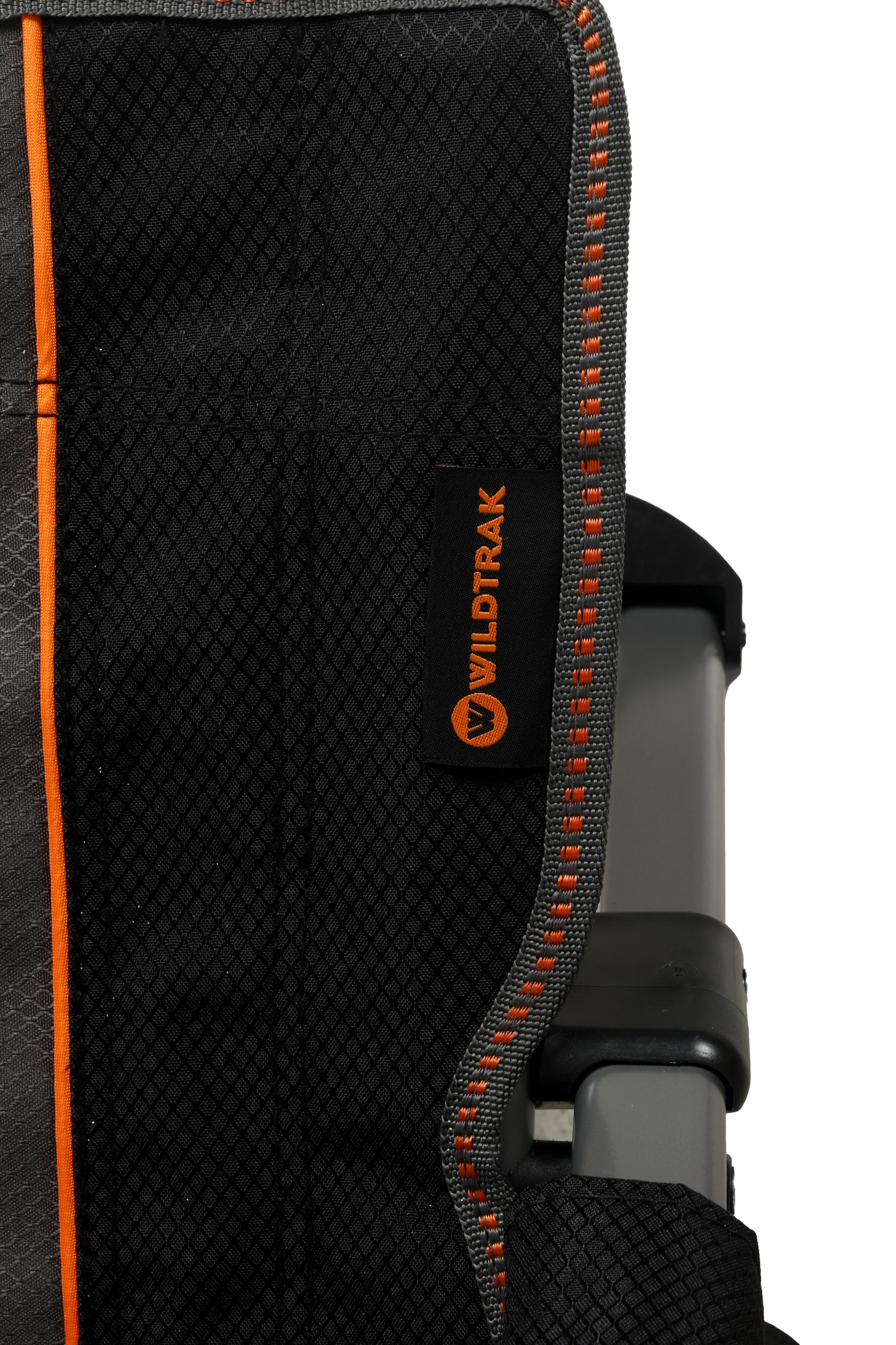 Falls Event Camp Chair, Foldable, Slight Recline, Cushioned, High Back, Drink Holder, Media Storage Pocket, Padded Arms, Low Rise, Weight Rated 135kg, Carry Bag with Shoulder Strap