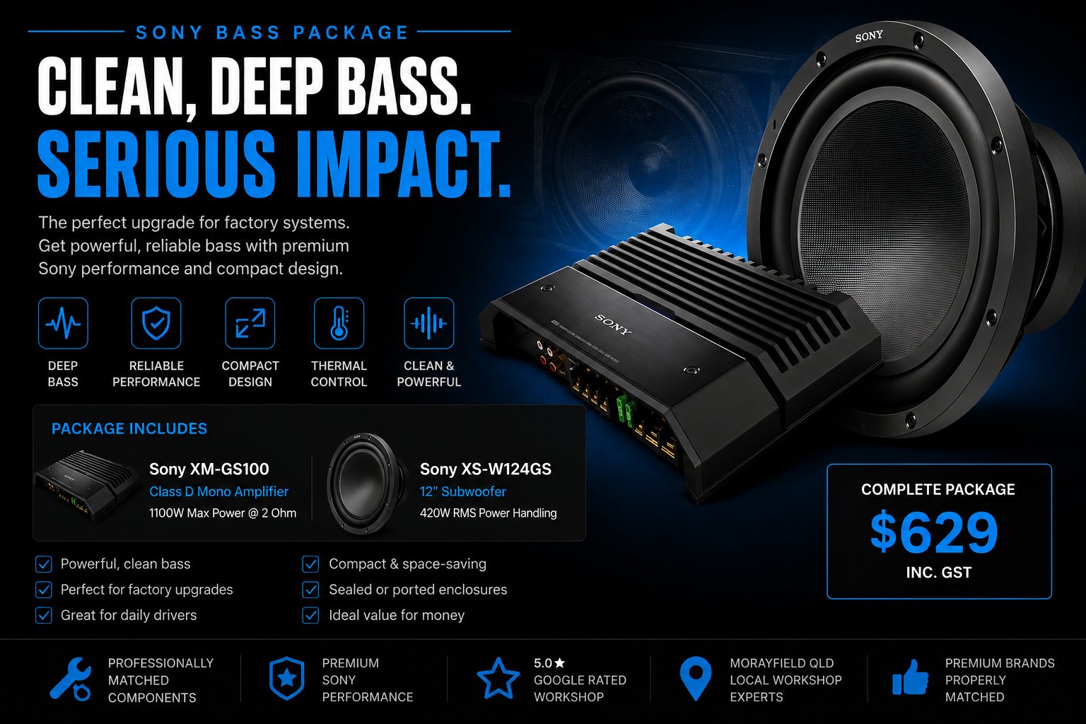 Sony Bass Package