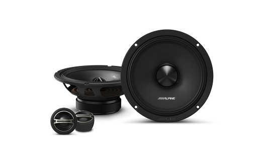 Alpine DM-65C – M-Series 6-1/2 Inch 2-Way Component Speaker System