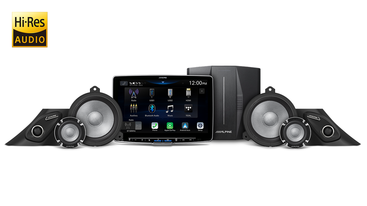 Alpine GRY-ULT-11 – OPTIM™8 Ultimate Audio-Visual System with 11″ Halo Display for GR Yaris