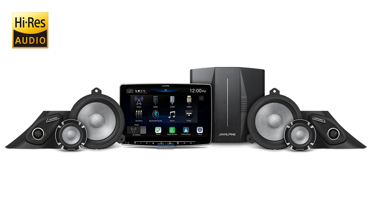 Alpine GRY-ULT-9 – OPTIM™8 Ultimate Audio-Visual System with 9″ Halo Display for GR Yaris