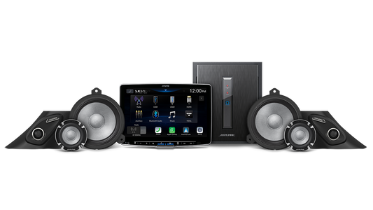 Alpine GRY-PRO-9 – PXE-X800 Professional Audio-Visual System with 9″ Halo Display for GR Yaris