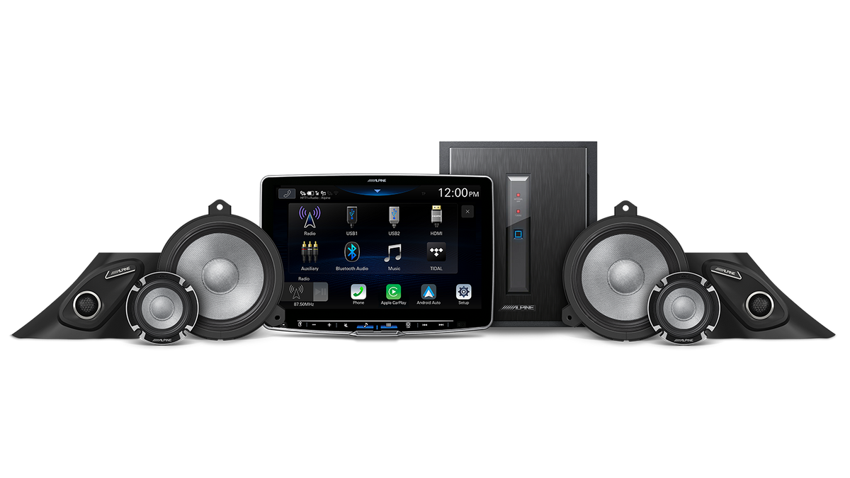 Alpine GRY-PRO-11 – PXE-X800 Professional Audio-Visual System with 11″ Halo Display for GR Yaris