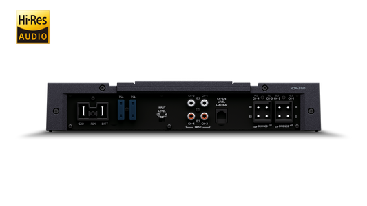 Alpine HDA-F60 – Alpine Status Hi-Res Audio 4 Channel Amplifier – view 2
