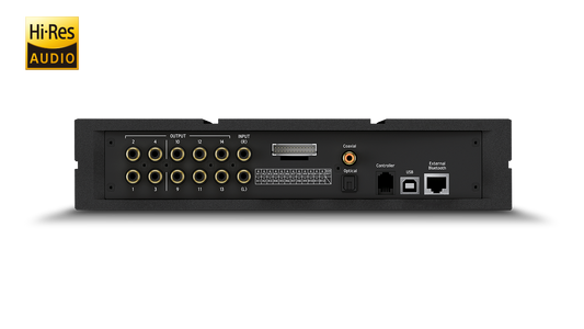 Alpine HDP-D90 – Alpine Status Hi-Res 14-channel Digital Signal Processor (DSP) with integrated 12-channel Amplifier – view 2