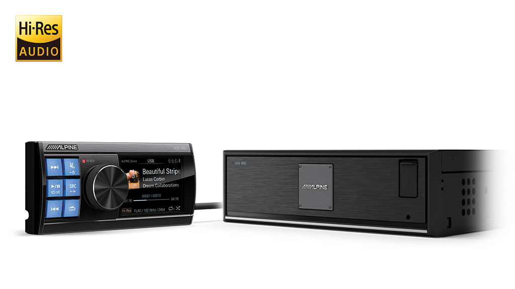 Alpine HDS-990 – Alpine Status Hi-Res Audio Media Player