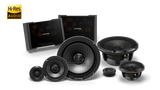 Alpine HDZ-653S – Alpine Status Hi-Res 6-1/2″ (16.5cm) 3-Way Slim-Fit Component Speaker Set
